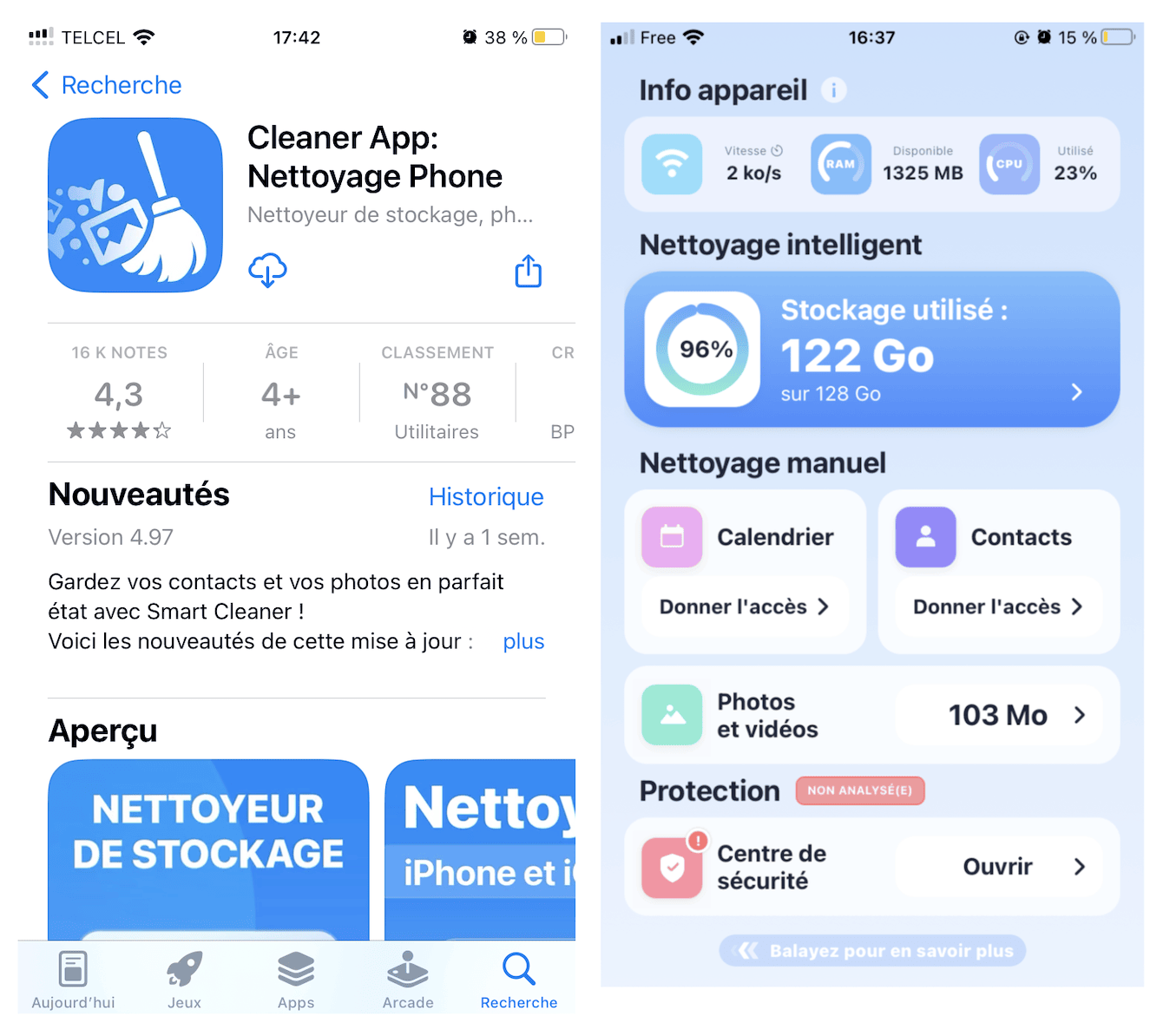 Cleaner Kit est une application esth&eacute;tiquement r&eacute;ussie