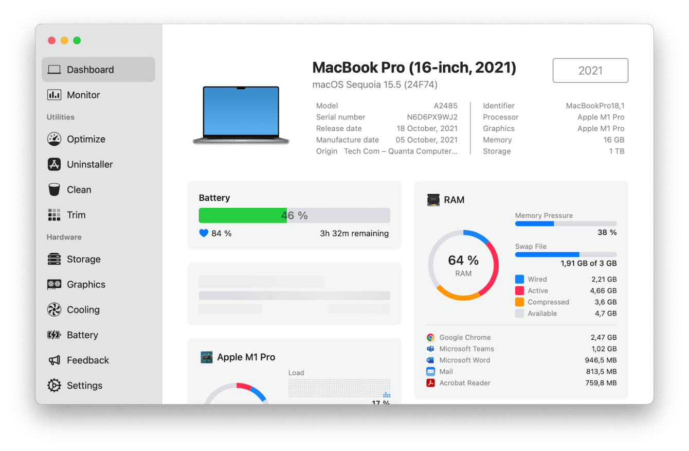 Sensei app from Cindori