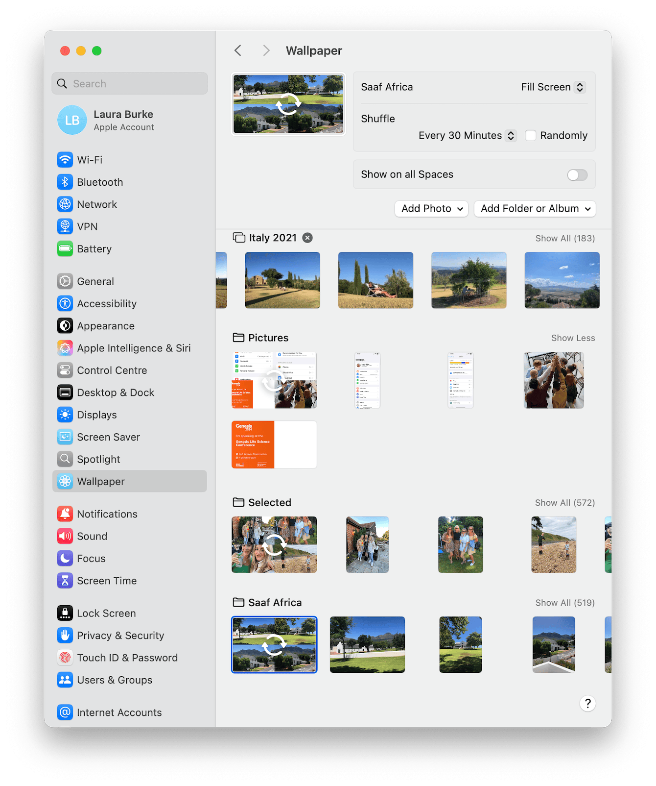 Wallpaper auto-switch (for custom folders)