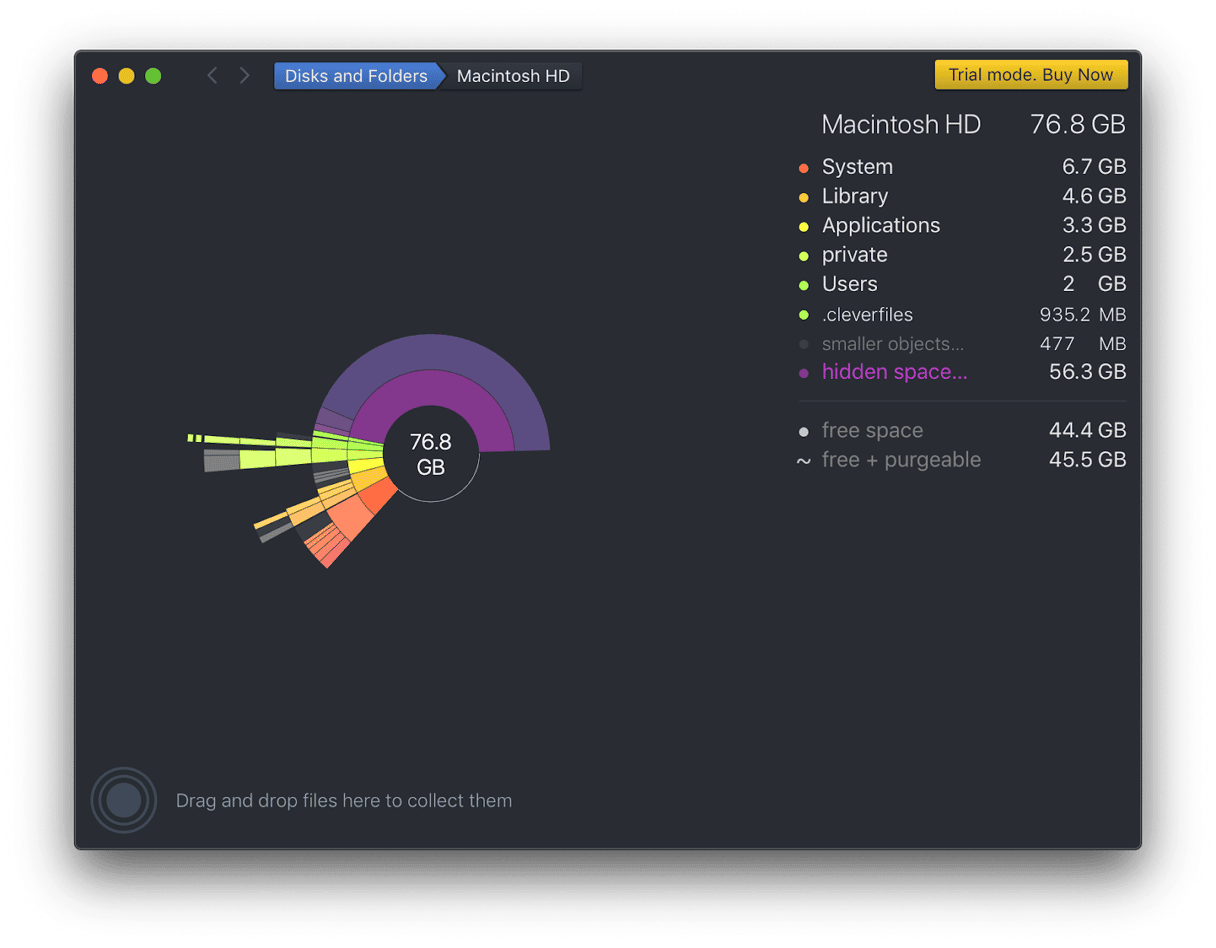 DaisyDisk app for Mac