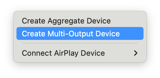 Create Multi-Output Device