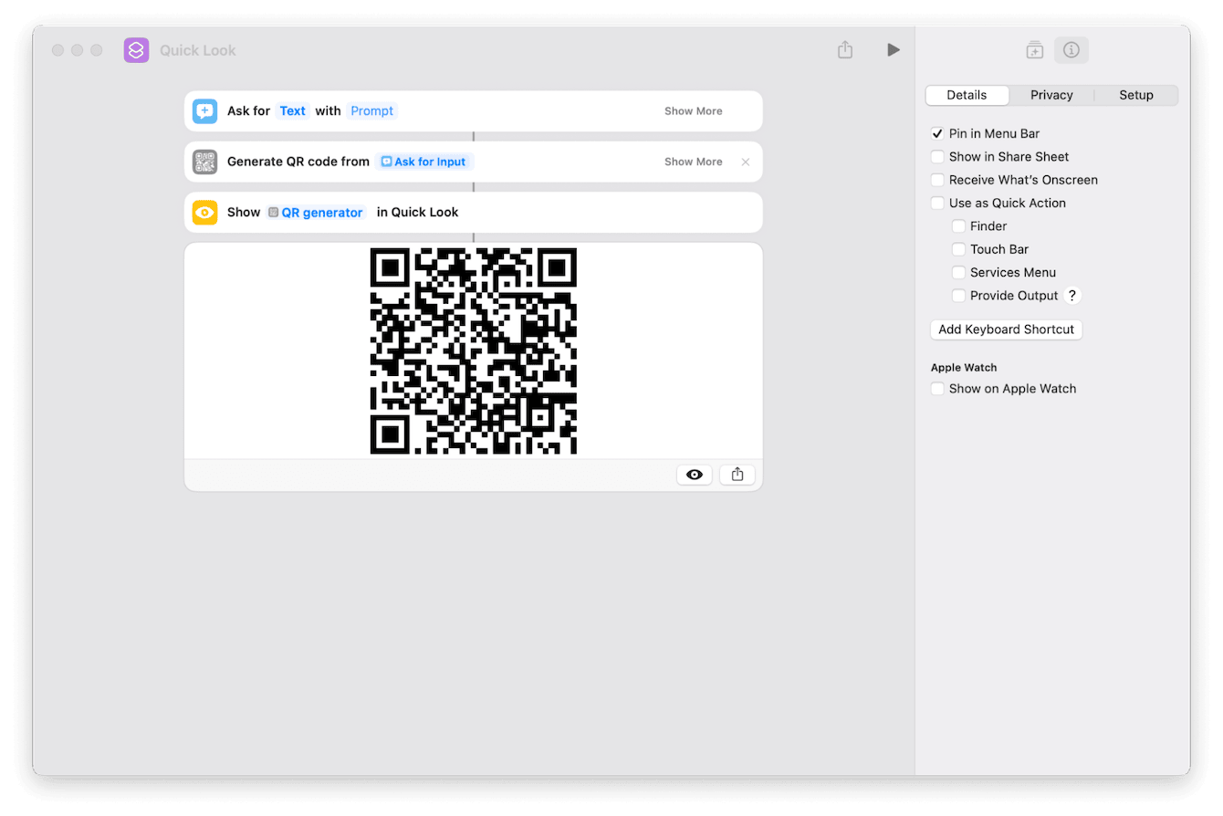 Use the Shortcuts app