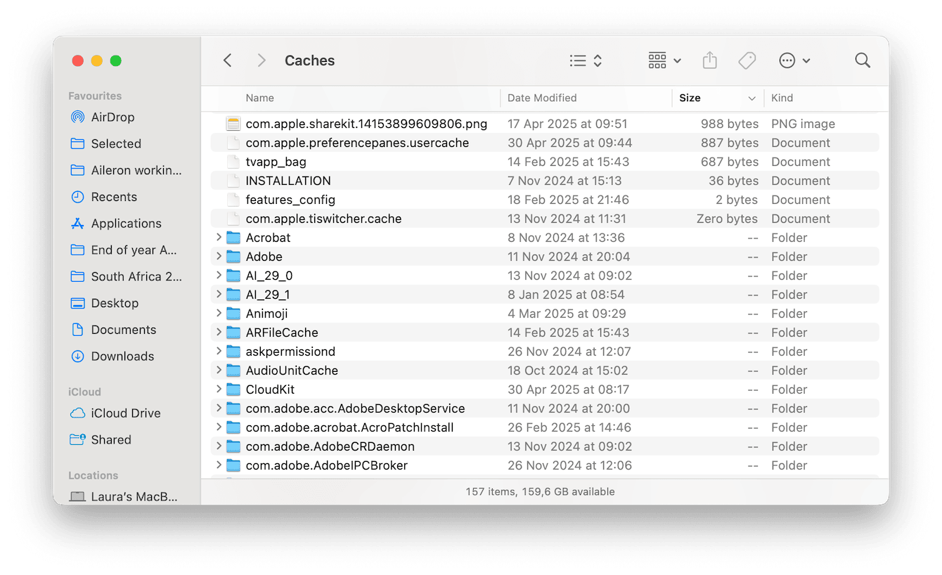 How to safely delete cache on Mac – manual method