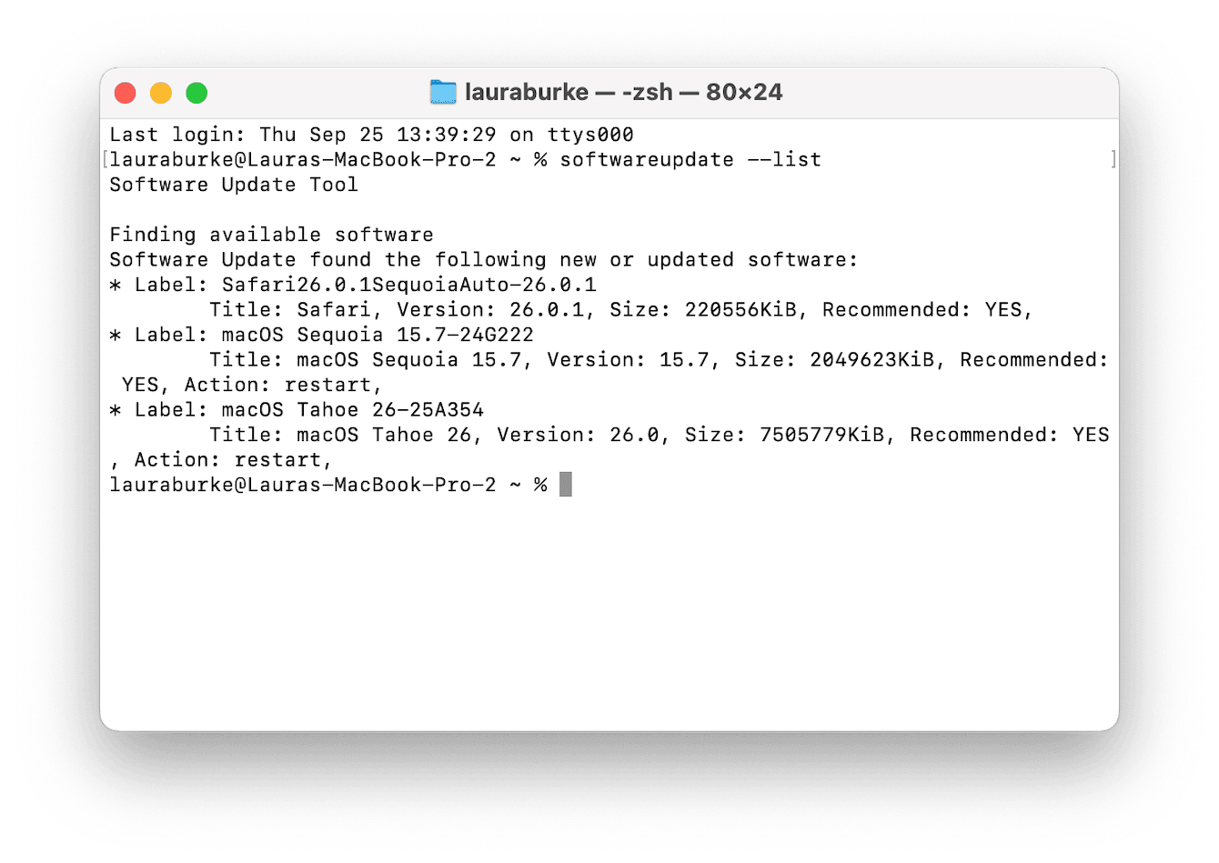Get the macOS Tahoe update file