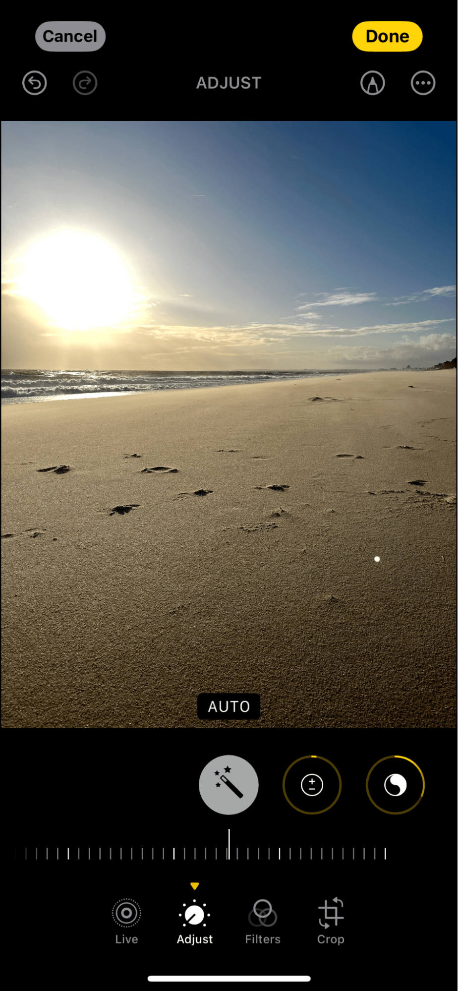 Apple&rsquo;s auto adjust