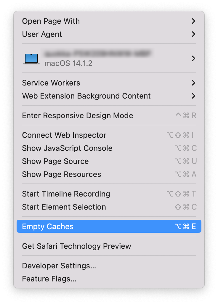 点击&ldquo;清空缓存&rdquo;