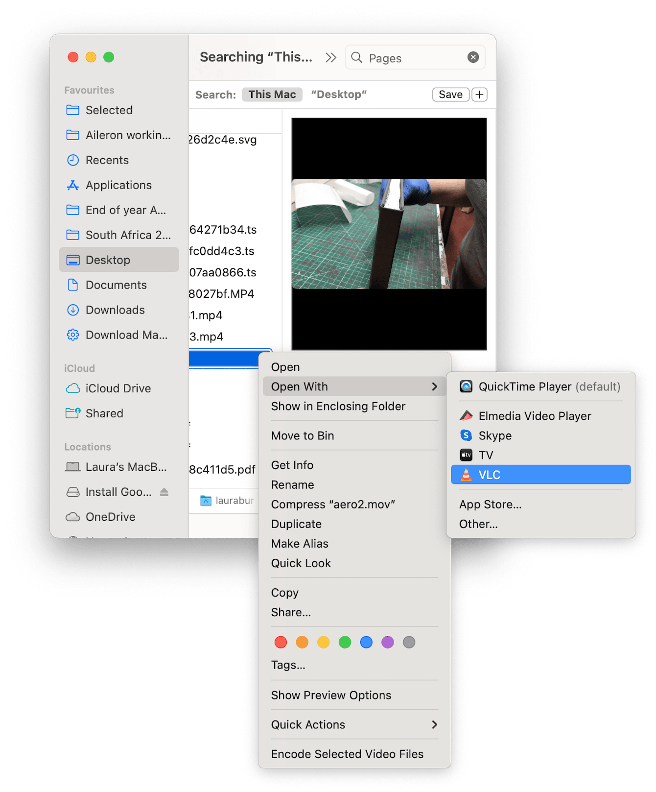 Try opening the corrupted file with a different app