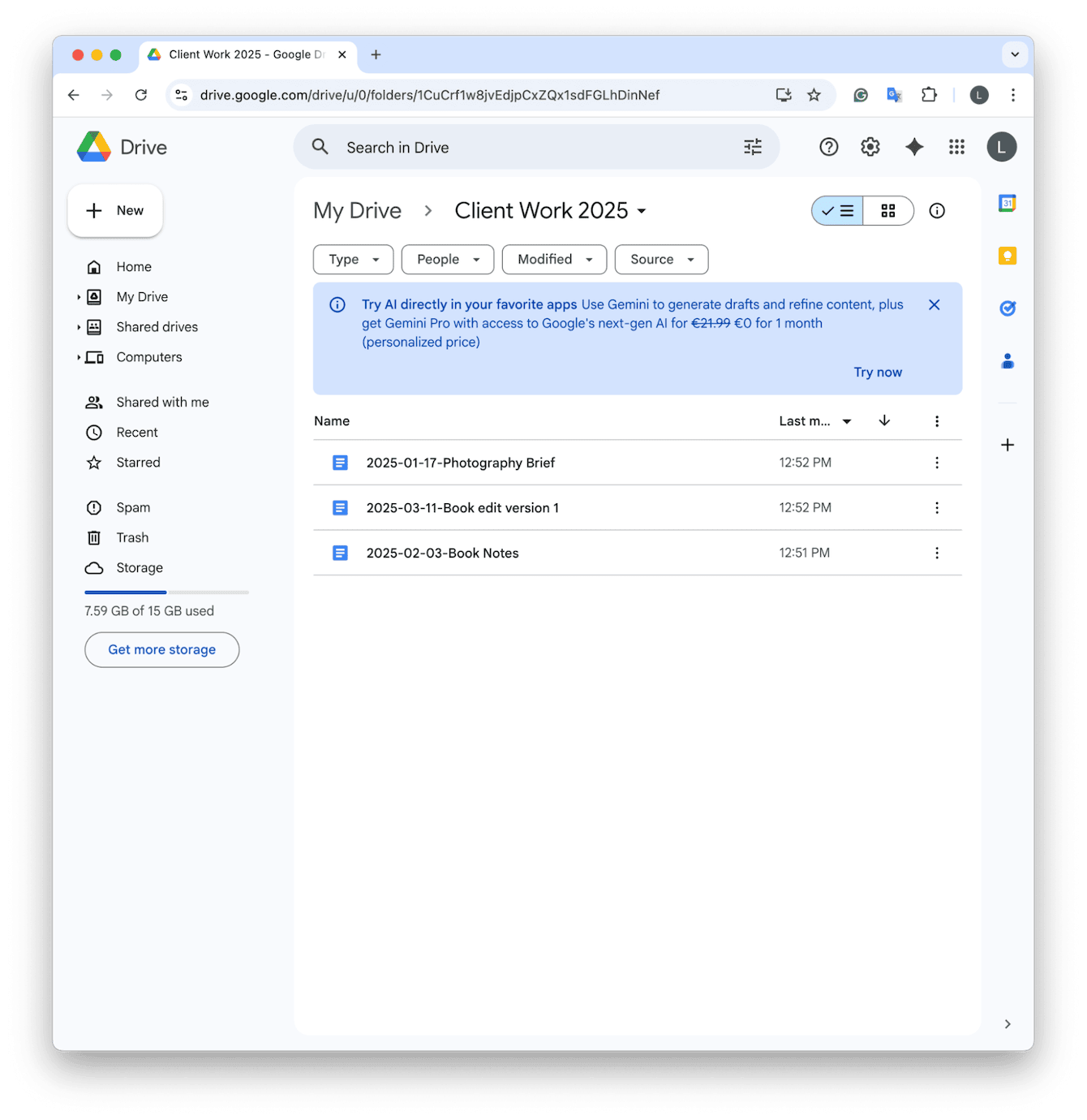 Consistent naming conventions