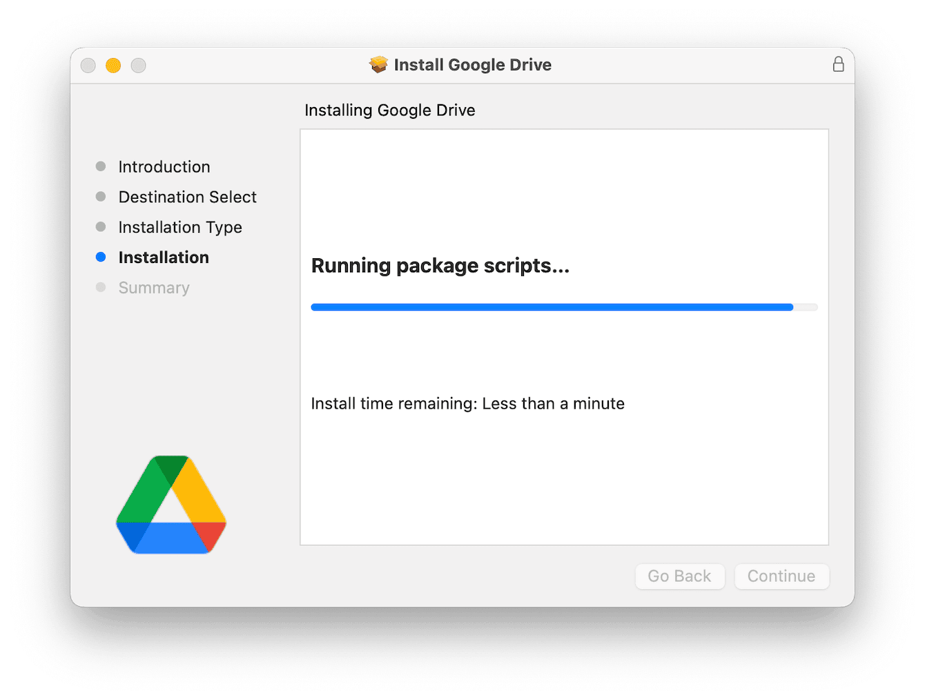 How to install Google Drive on Mac