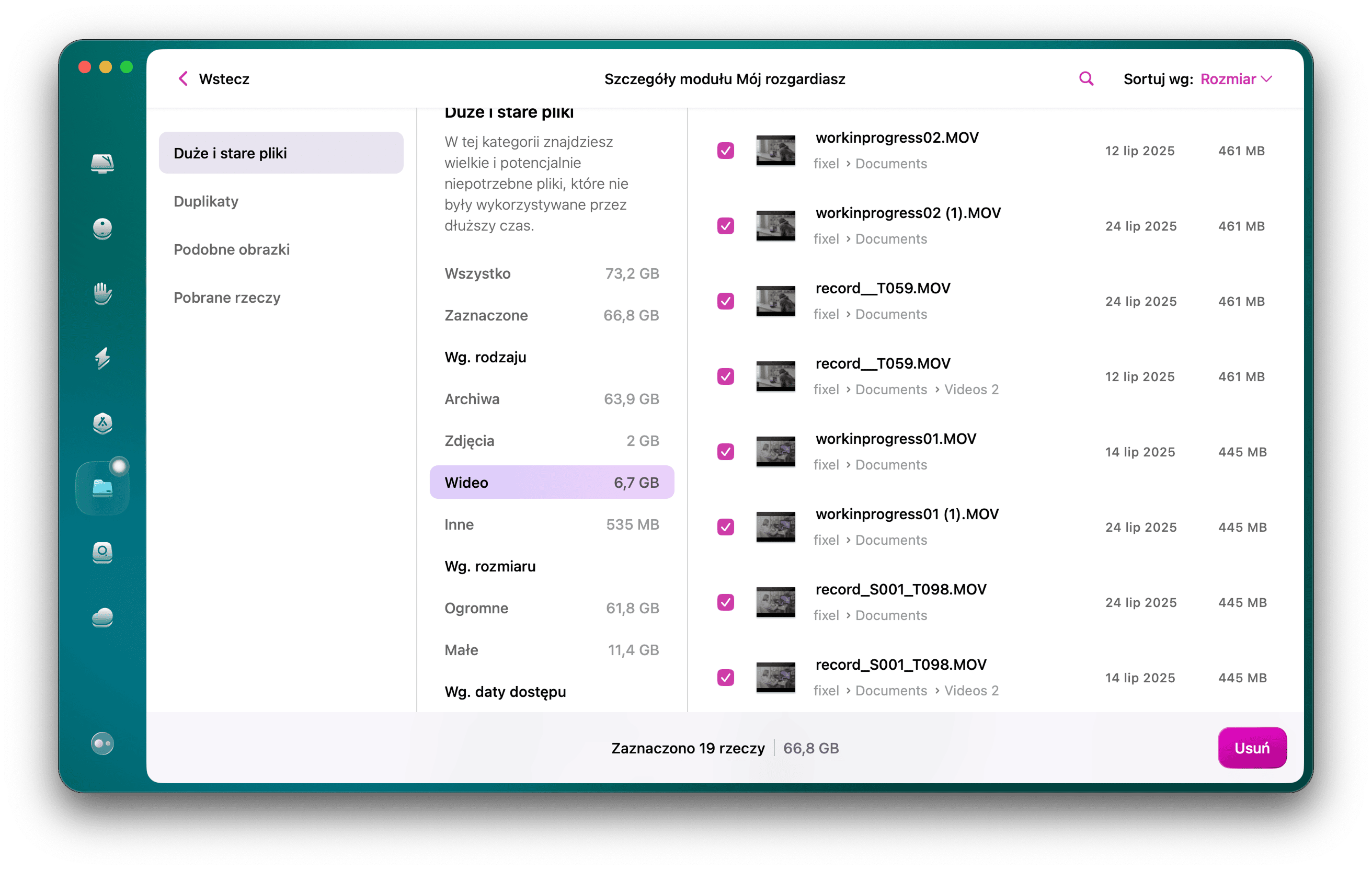 CleanMyMac &ndash; M&oacute;j rozgardiasz