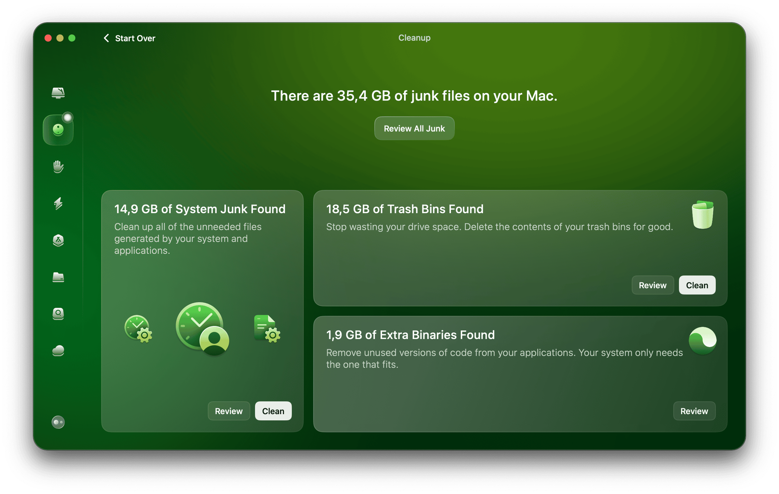CleanMyMac - Cleanup