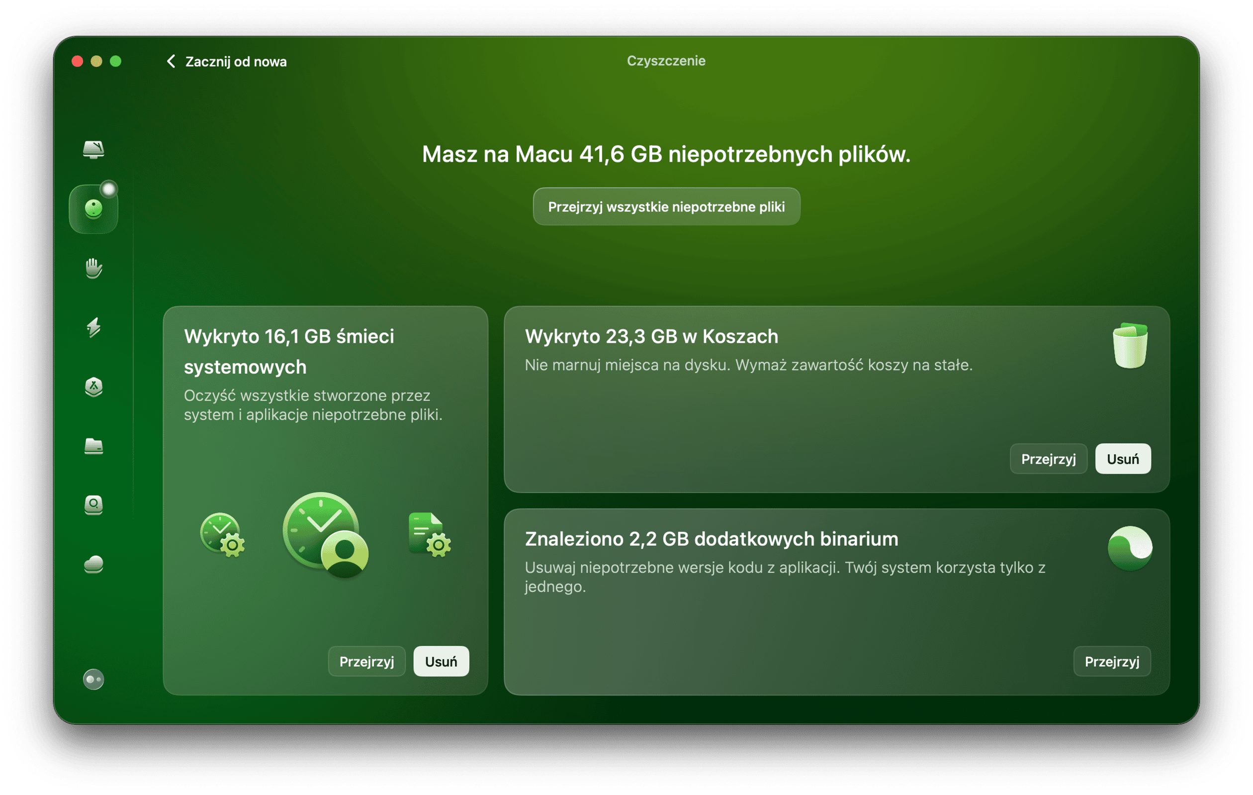 CleanMyMac &ndash; Czyszczenie