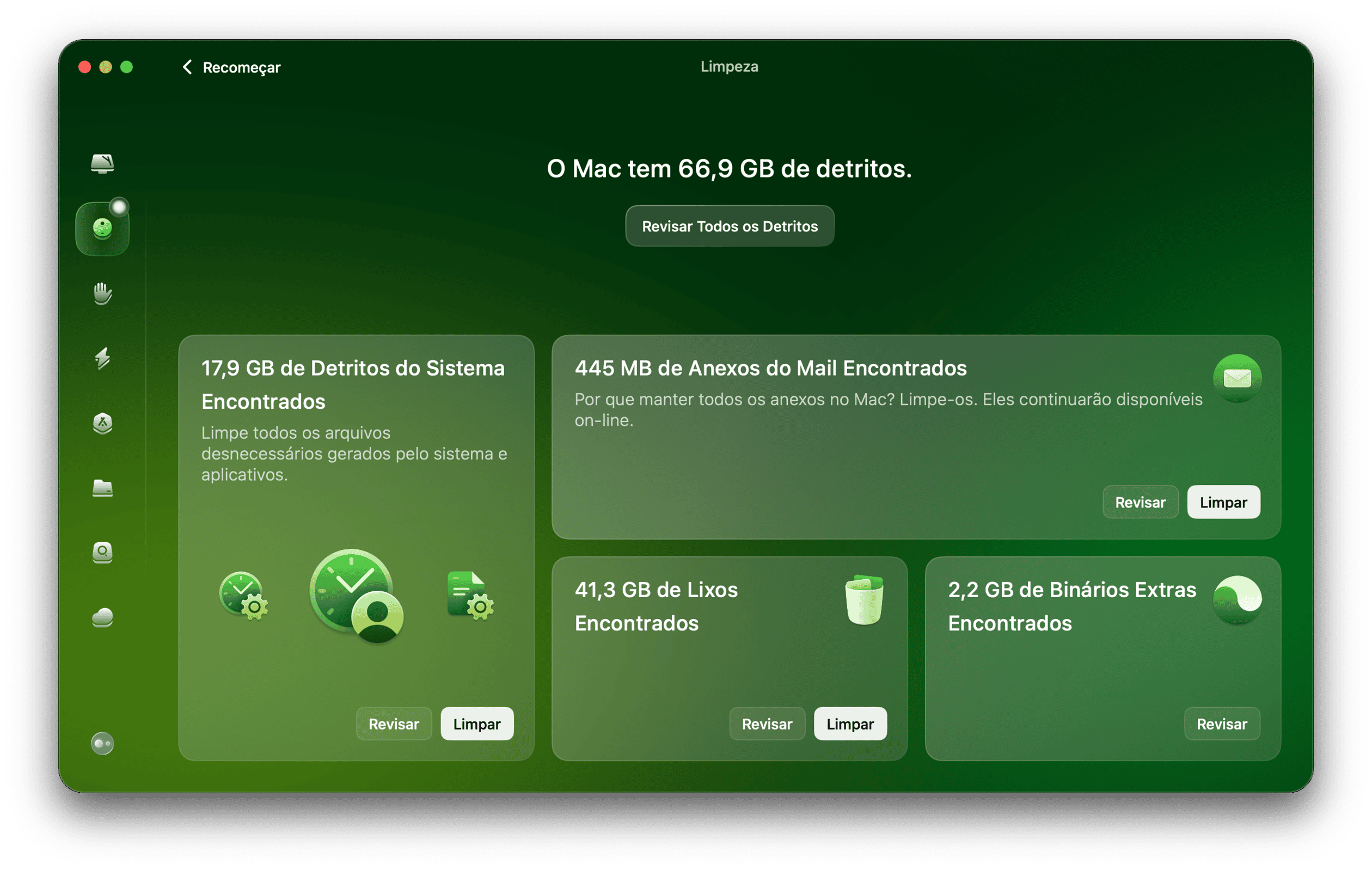 CleanMyMac &ndash; Limpeza