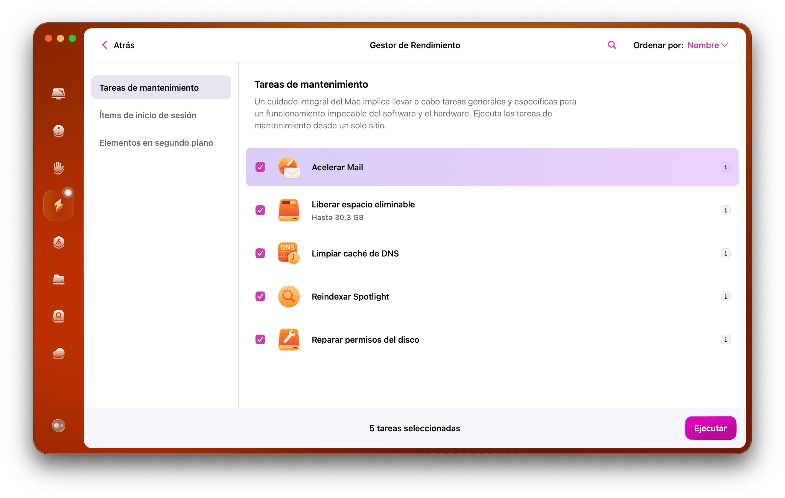 CleanMyMac &ndash; Recuperar velocidad en Mail