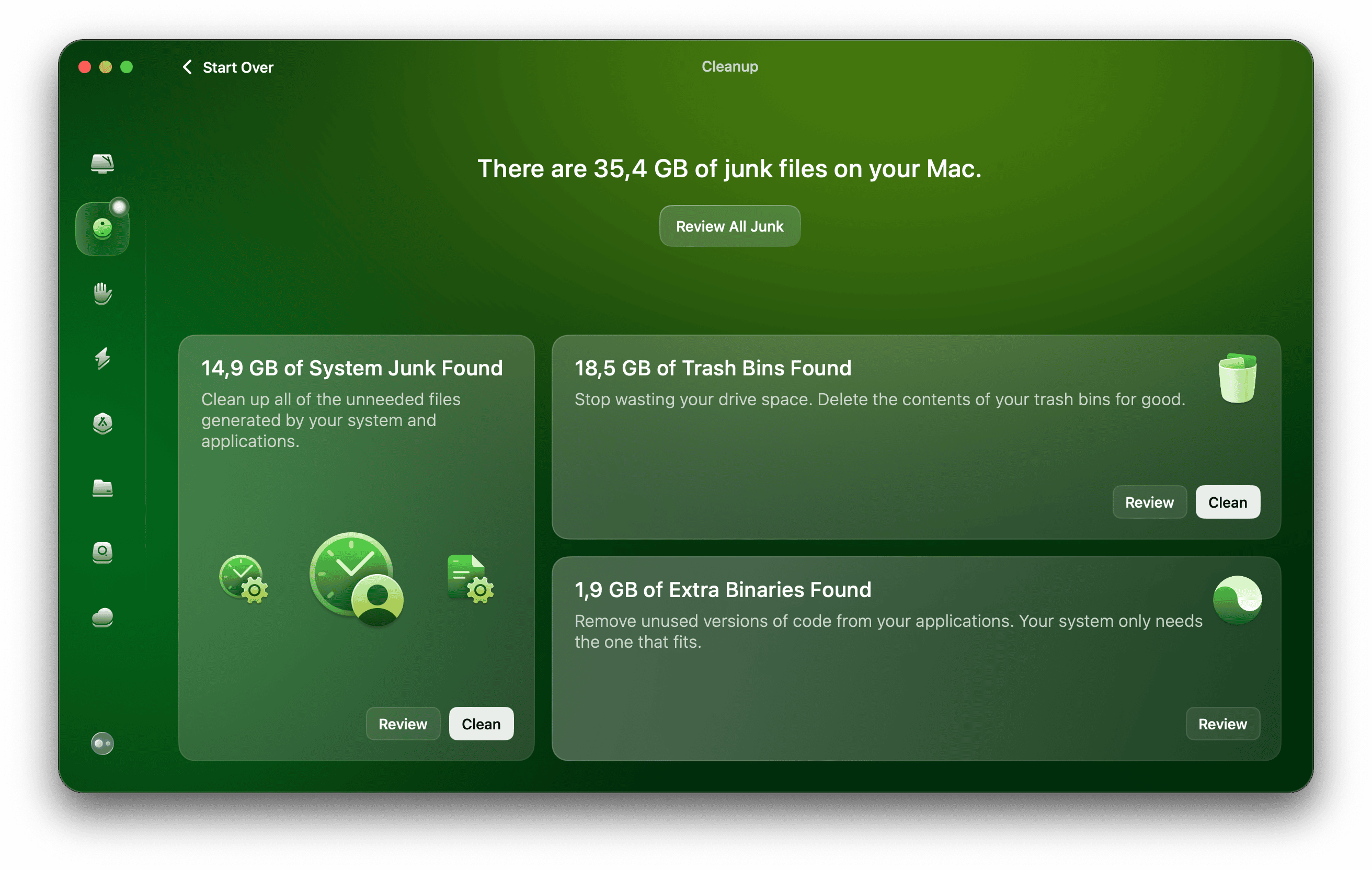 Remove your system junk with CleanMyMac