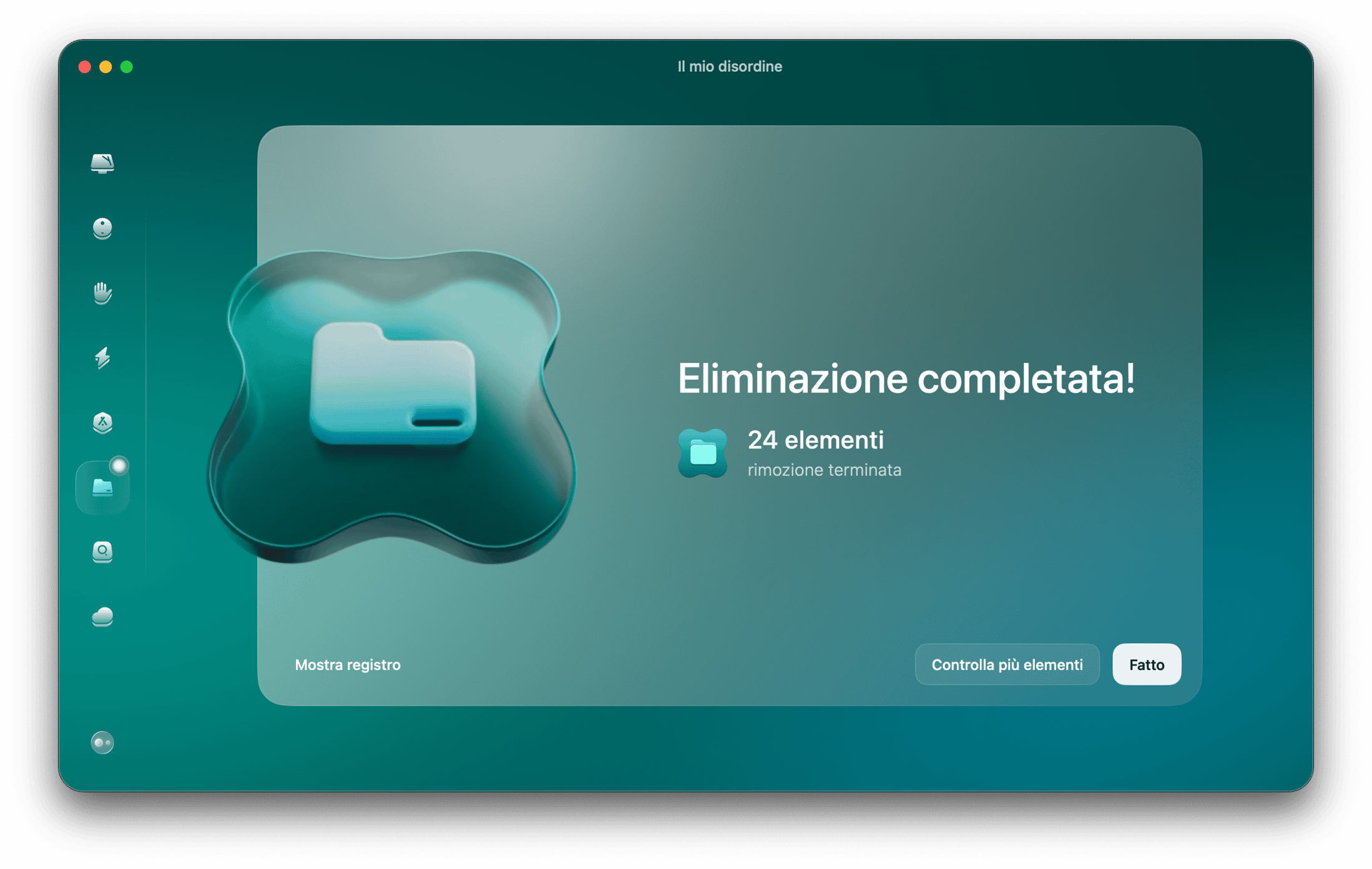 CleanMyMac &ndash; Avvia la scansione