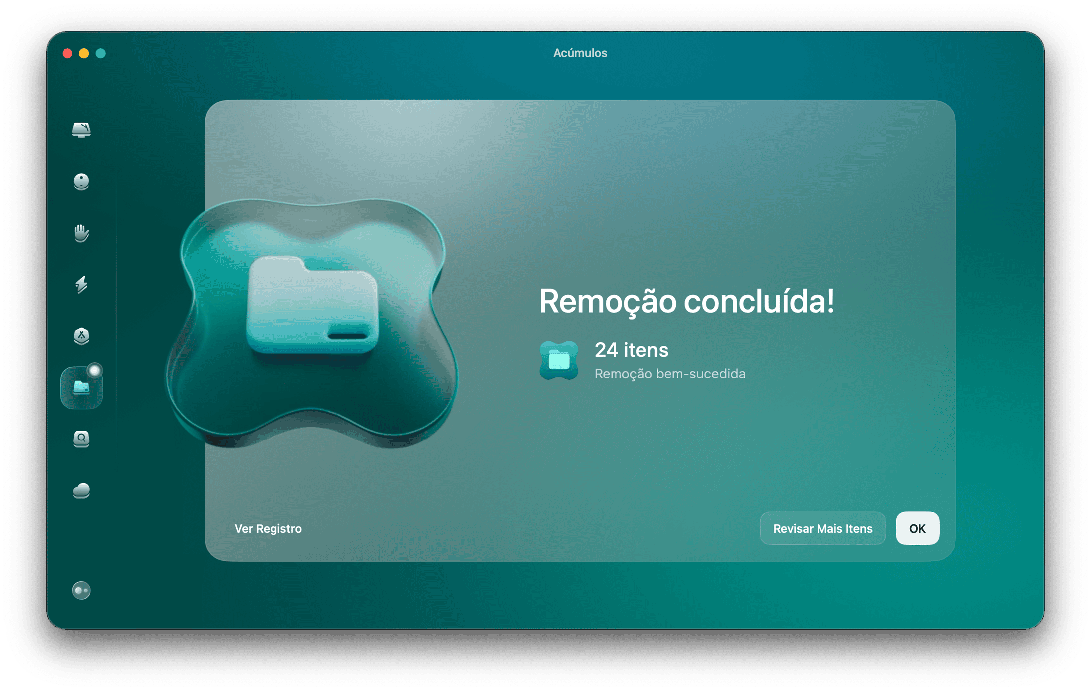 CleanMyMac &ndash; Revisar Todos os Arquivos