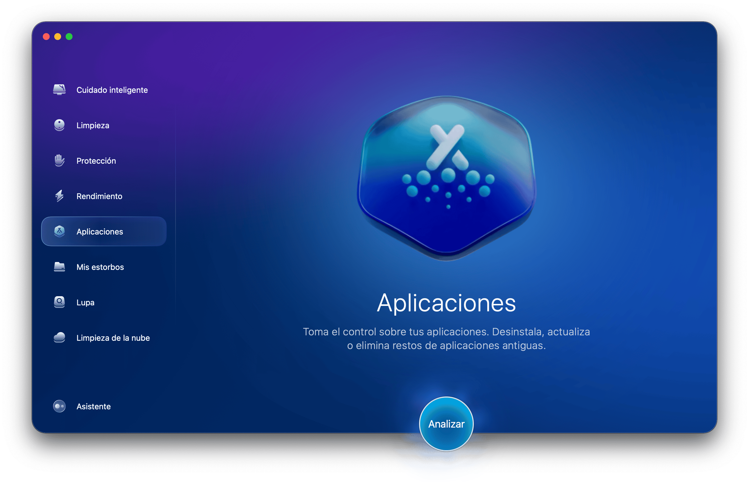 M&oacute;dulo Desinstalador en CleanMyMac