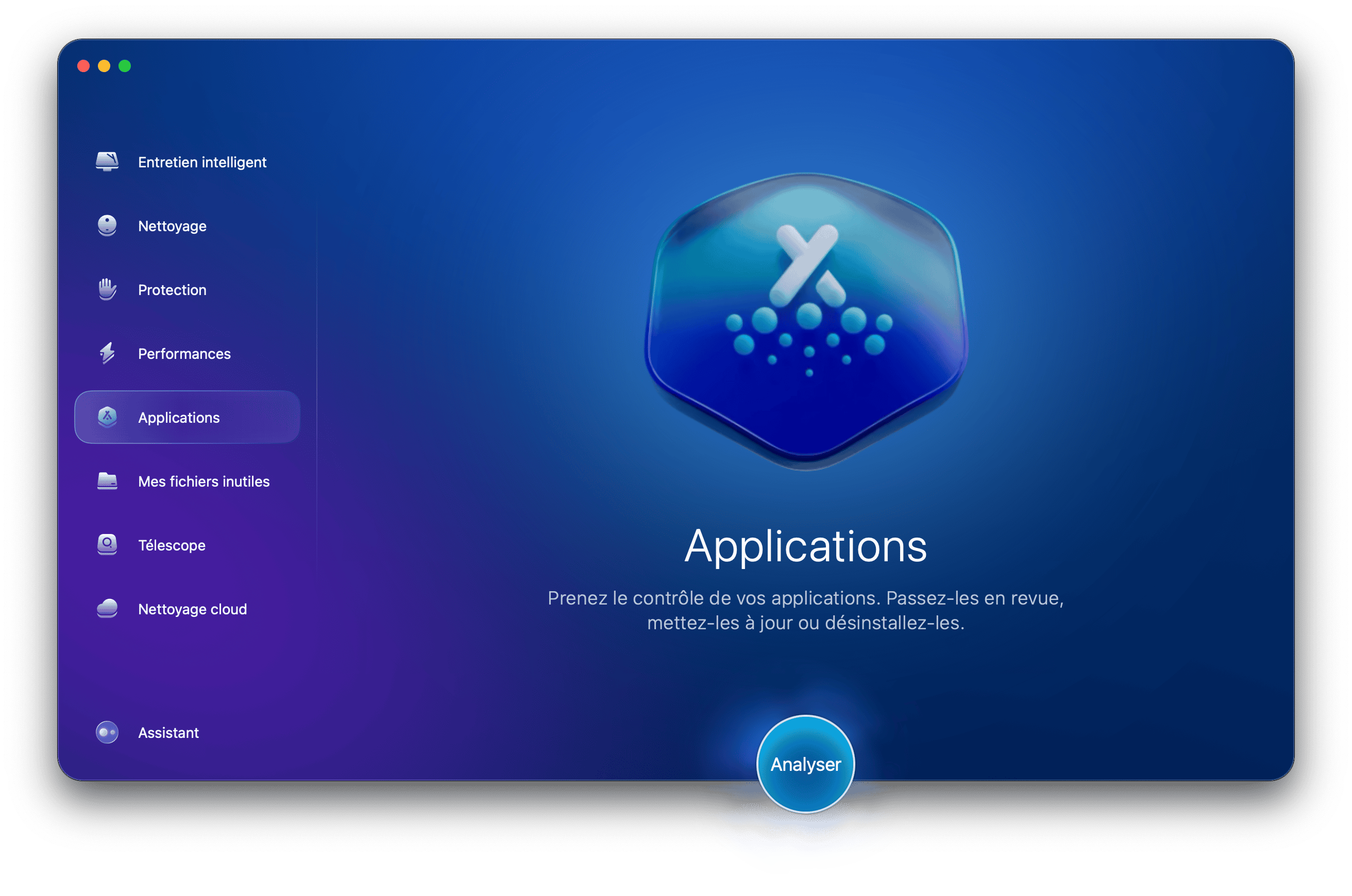 Module D&eacute;sinstallateur dans CleanMyMacX