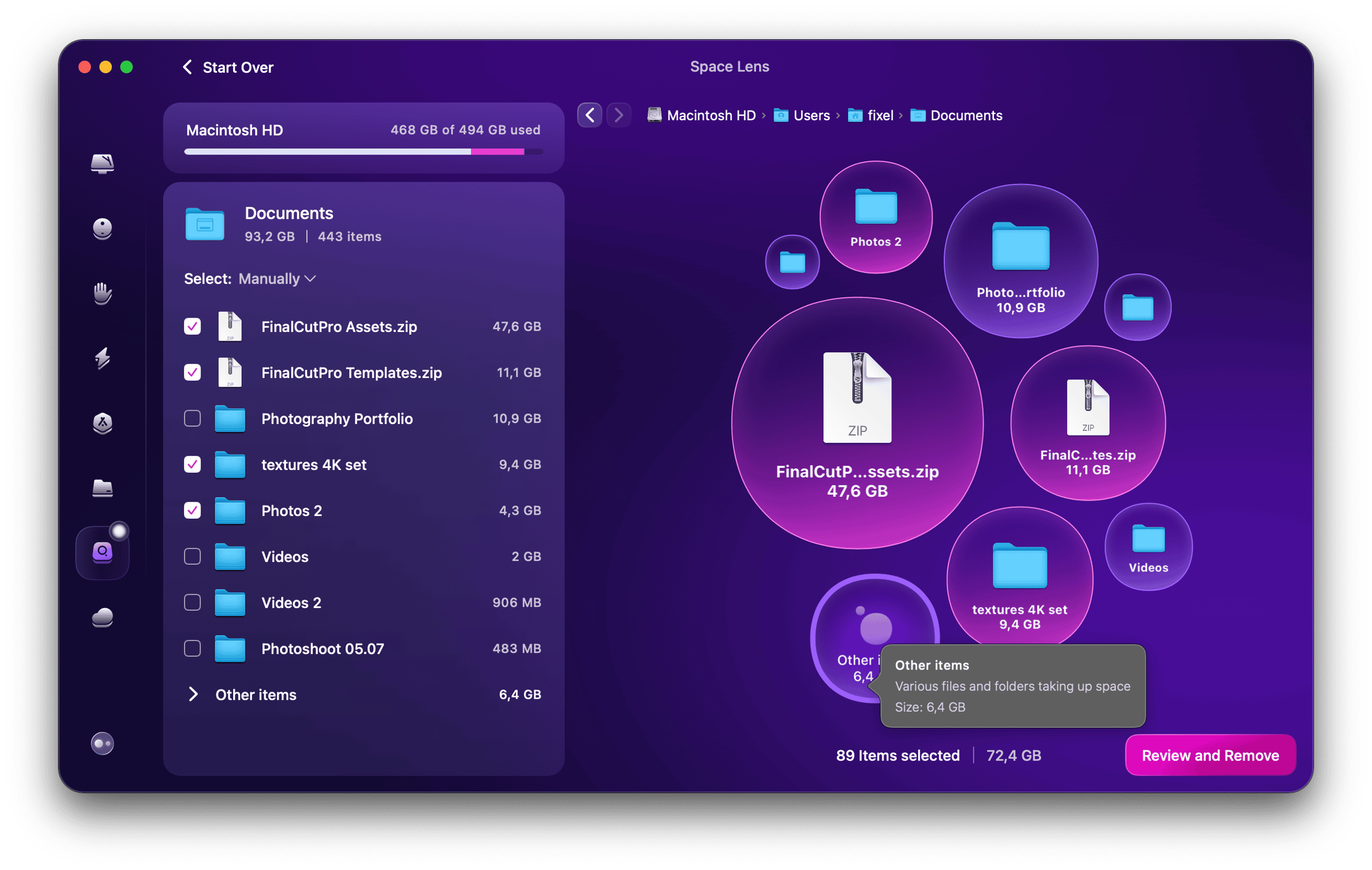 Space Lens &ndash; Other Items