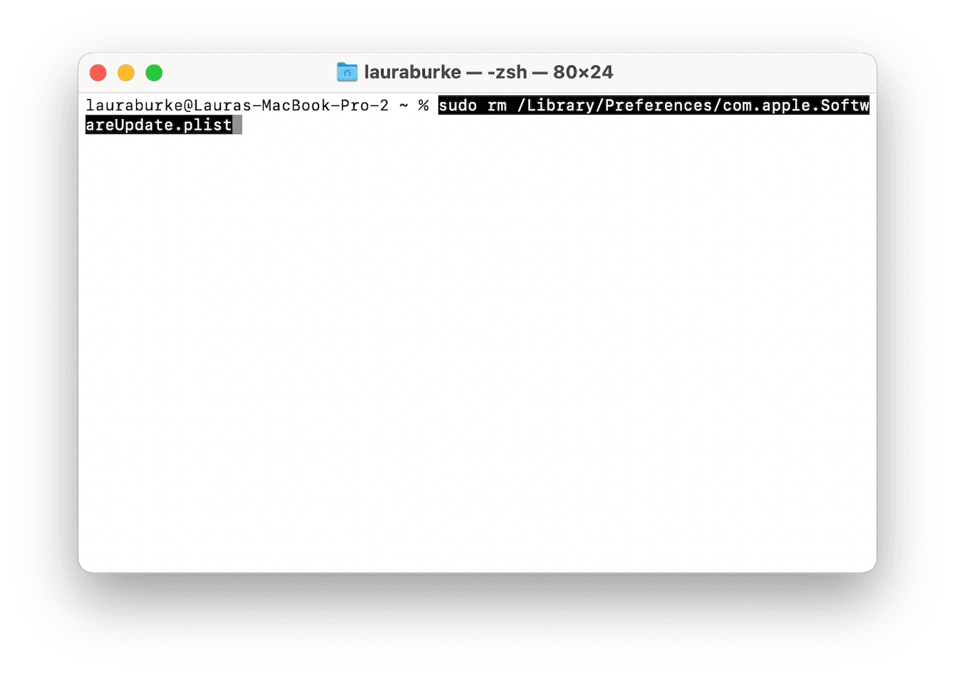 R&eacute;initialisez les pr&eacute;f&eacute;rences de l'outil Mise &agrave; jour de logiciels