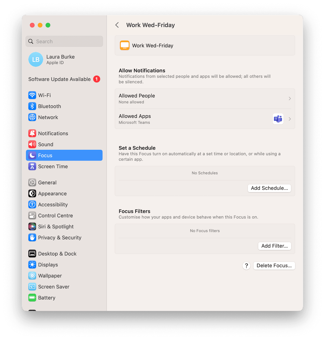 How to turn off notifications on Mac