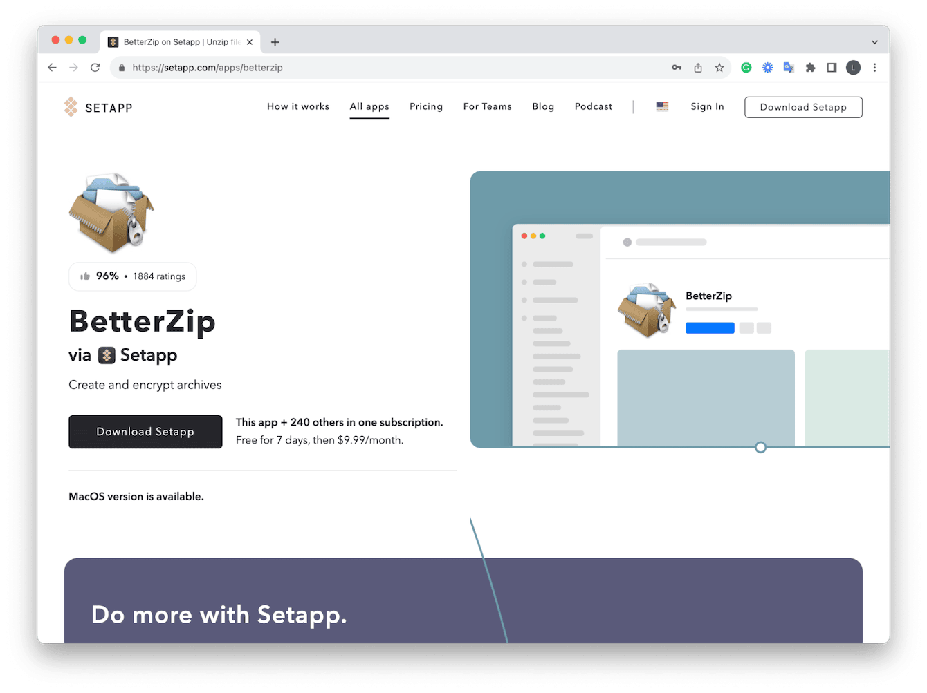 BetterZip &ndash; simple-to-use app