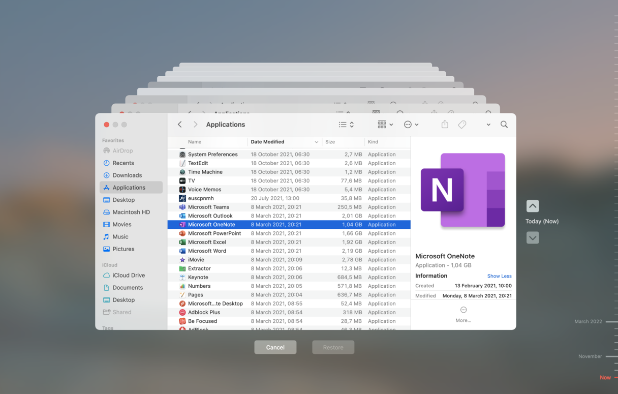 删除旧备份（以及&ldquo;时间机器&rdquo;的备份）