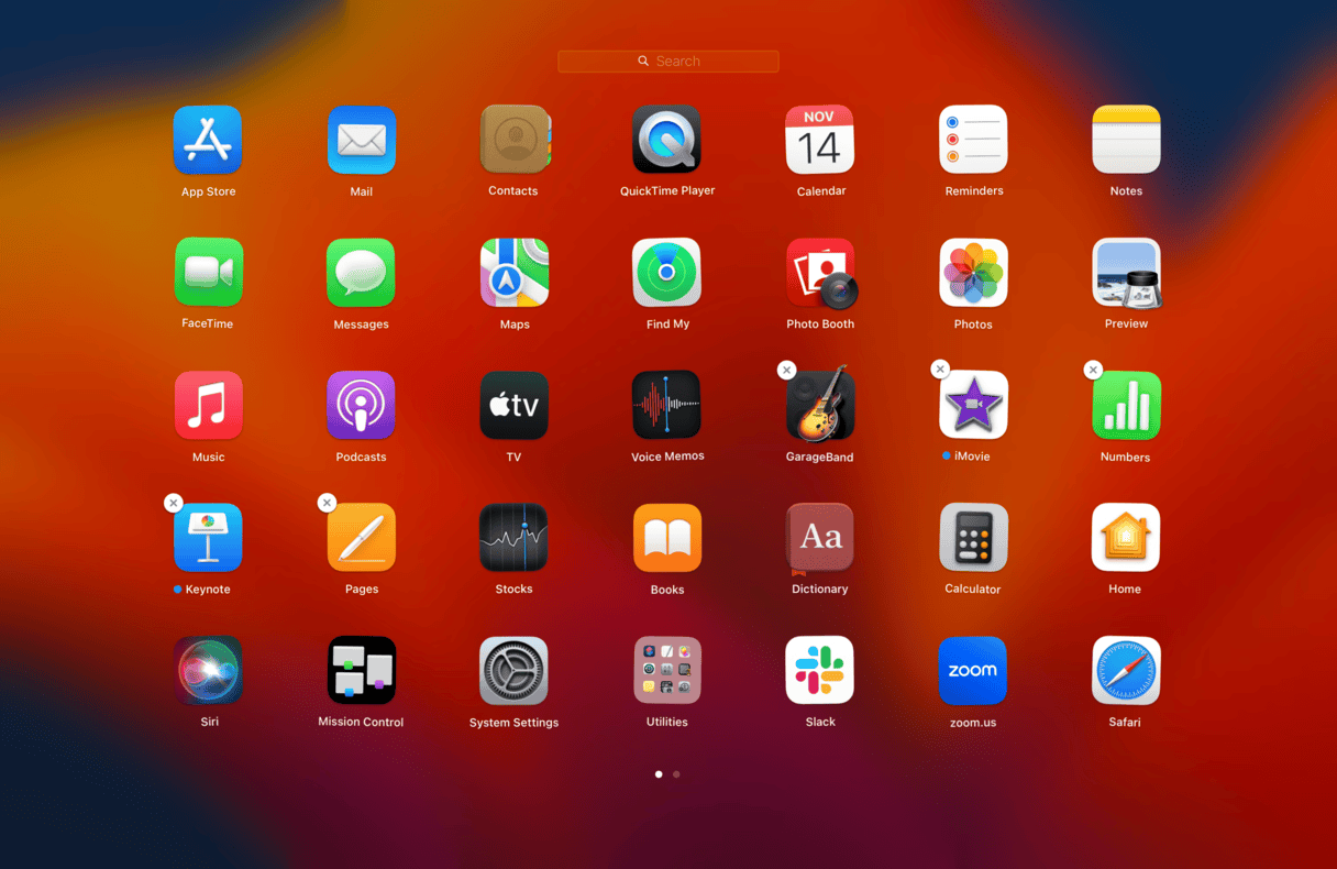 S&aring; avinstallerar du appar fr&aring;n en Mac