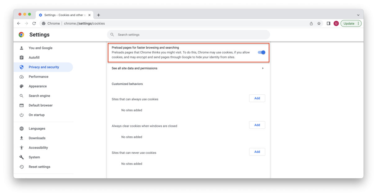 Abre las p&aacute;ginas m&aacute;s r&aacute;pido