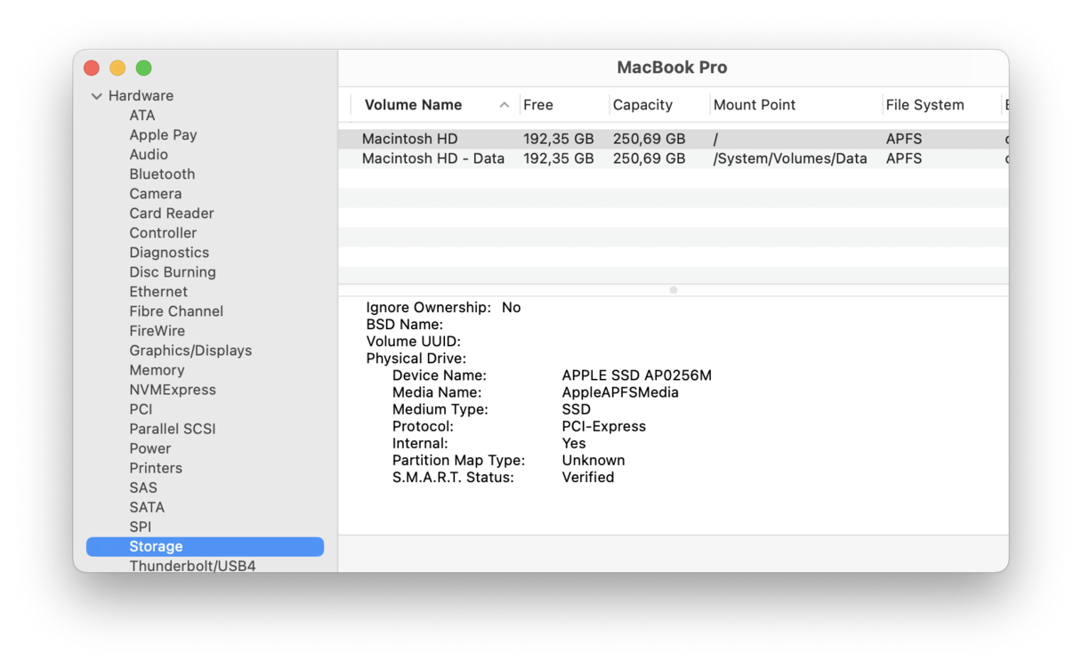 un disque HDD ou SSD