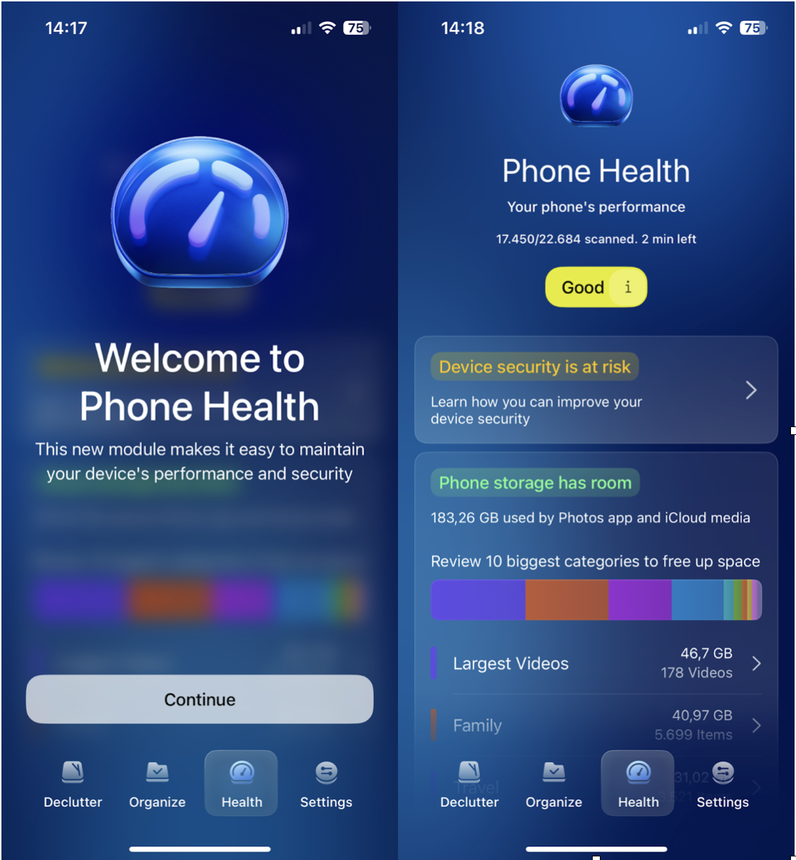 Phone health
