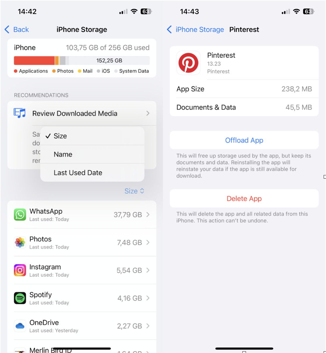 Remove apps you don't use to clean up iPhone