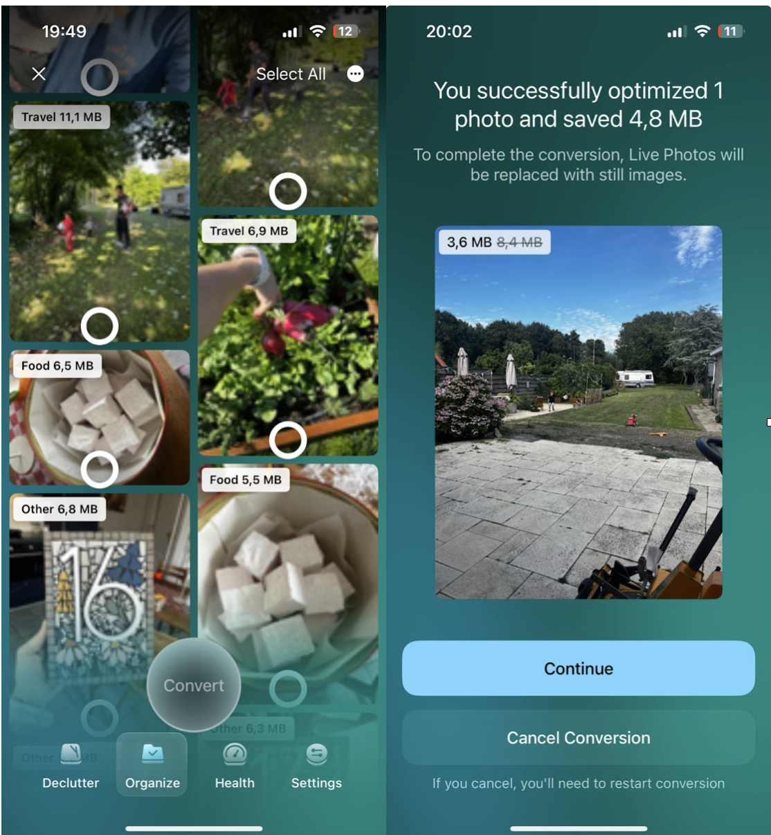 Use a third-party cleaner app