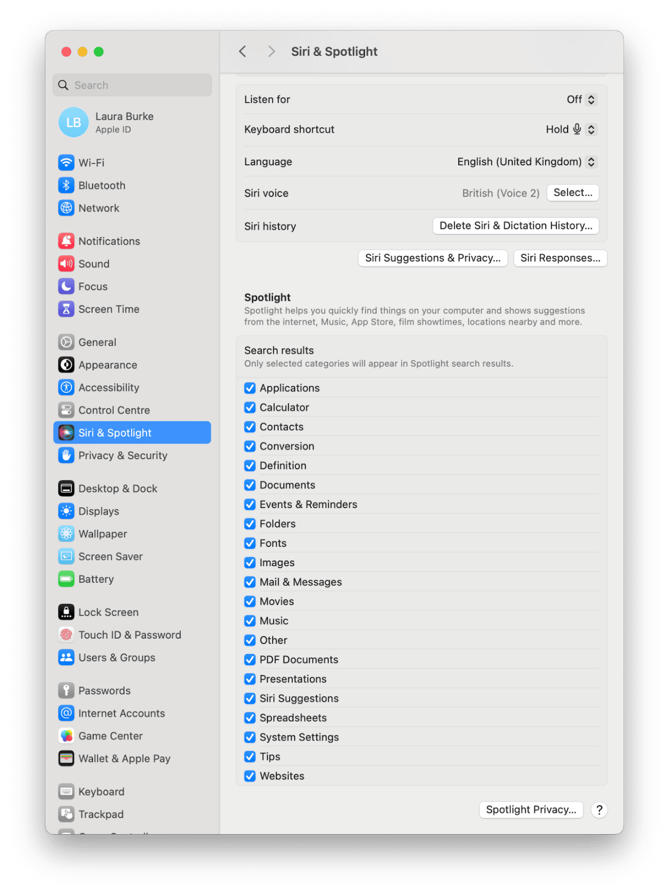 Personnalisez vos param&egrave;tres de recherche